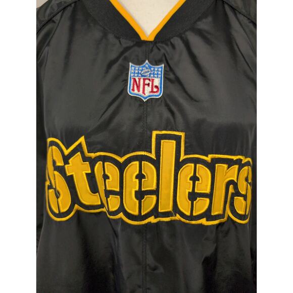 Reebok NFL official Field gear mens Steelers adjustable XXl polyester pullover - Picture 3 of 10